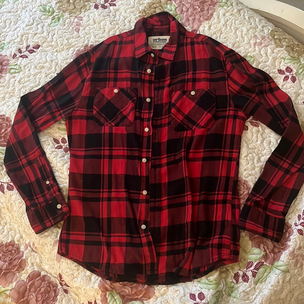 Urban pipeline long sleeve button down